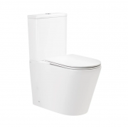Унітаз-компакт Qtap Scorpio безобідковий з сидінням Soft-close QT14226002W Унітаз-компакт Qtap Scorpio безобідковий з сидінням Soft-close QT14226002W